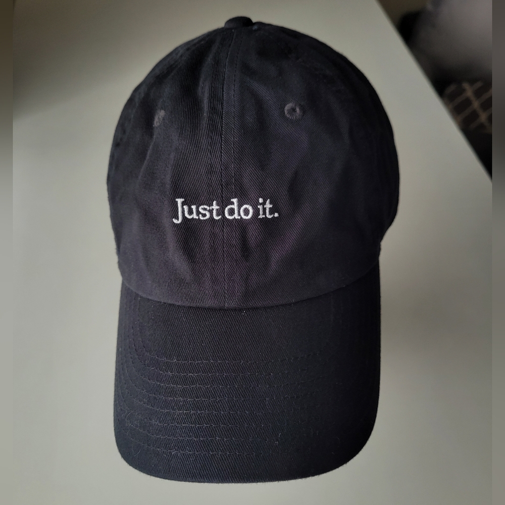 Nike Club Black Unstructured JDI Cap - Picture 3 of 8